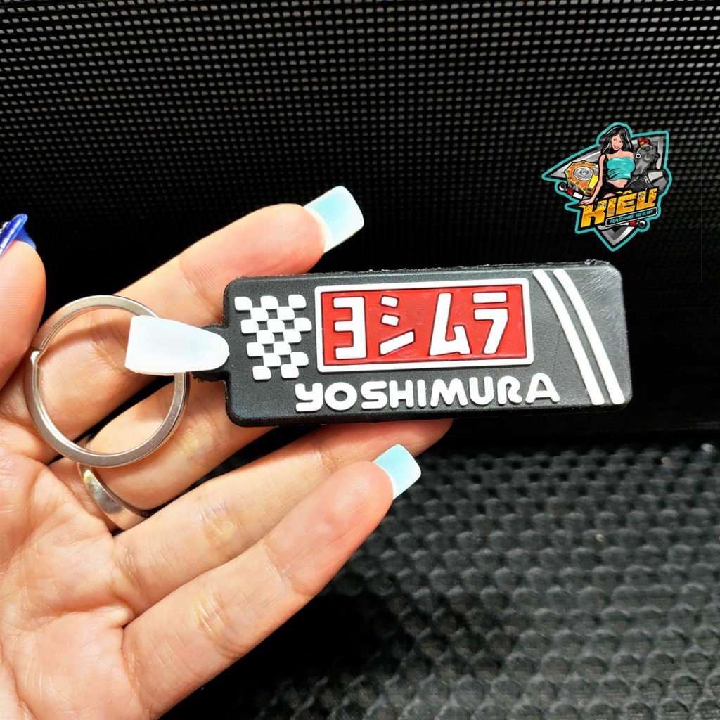 Móc Khóa Chữ Ohlins, Nitron, Mẫu Đĩa, YSS