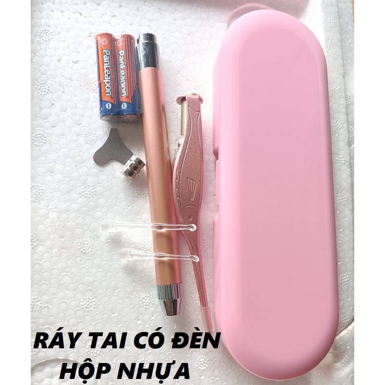 Bộ lấy ráy tai có đèn cho bé an toàn, hiệu quả