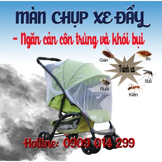 Màn chụp xe đẩy cho bé