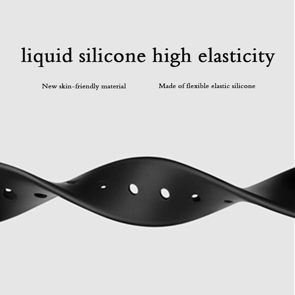 Dây đeo silicon thời trang thể thao năng động cho Xiaomi Mi Band 6 5 4 3 ywVt