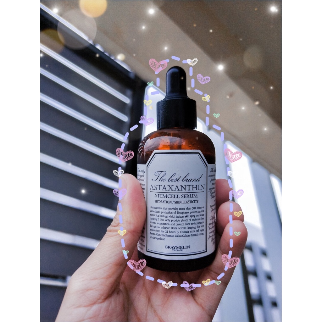 Serum dưỡng da chống lão hóa GRAYMELIN Astaxanthin StemCell Serum 50ml