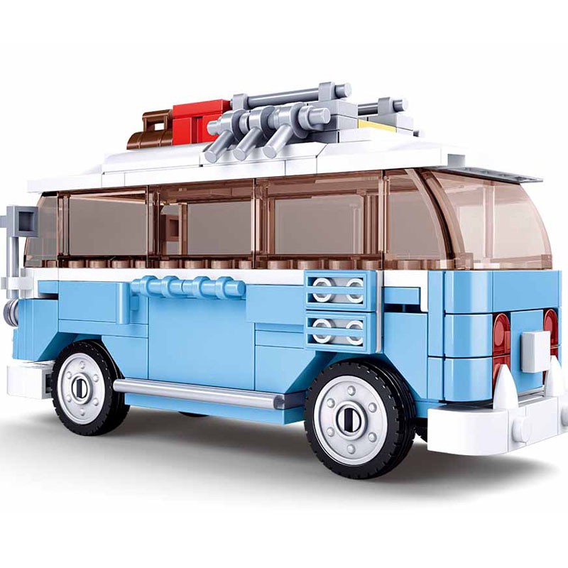 LEGO Bộ Đồ Chơi Lắp Ráp Mô Hình Xe Hơi Sluban 0707 227 Mảnh