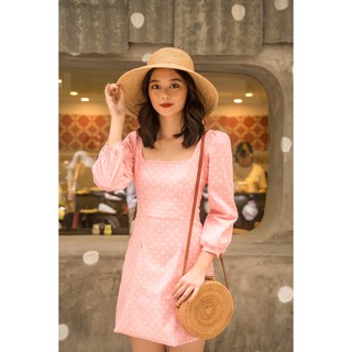 AMBER - Đầm chấm bị Polka Dot