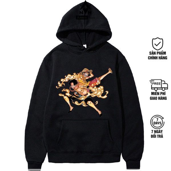 Áo Hoodie Đen Trắng Nam Nữ MŨ RƠM cool , Vải Nỉ Ngoại Dầy Dặn