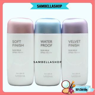 Kem chống nắng Missha All Around Safe Block Soft Finish Sun Milk SPF50+/PA+++