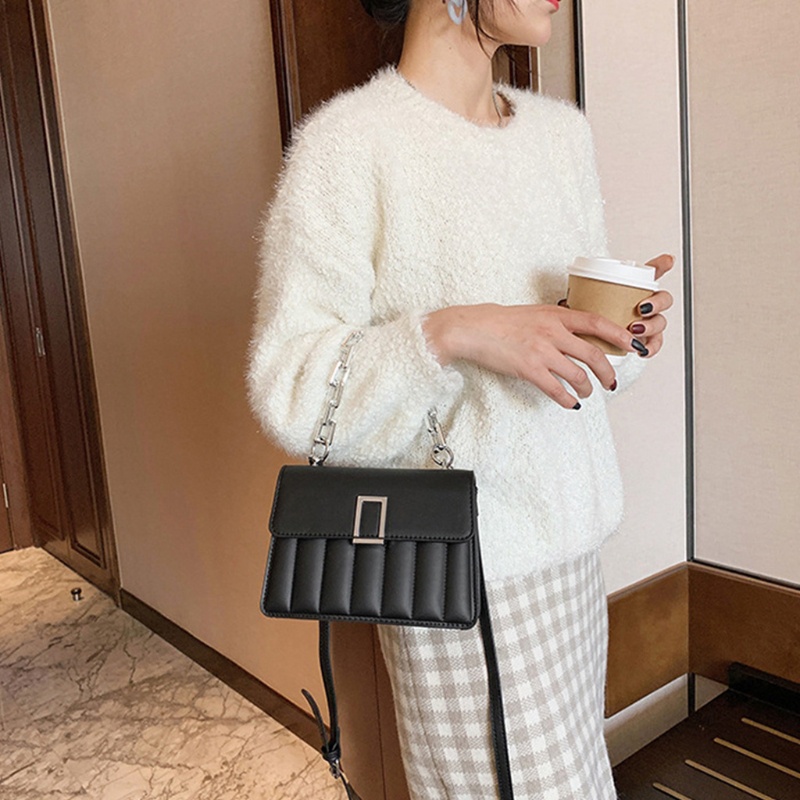 Túi Đeo Chéo Vai Bằng Da PU Thời Trang Dành Cho Nữ