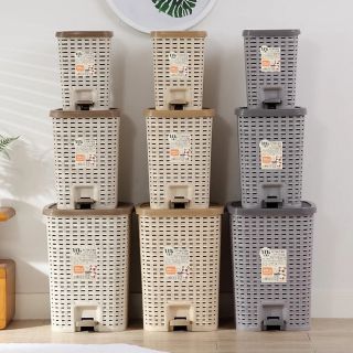 Thùng rác, bật rác giả mây phong cách Hàn Quốc