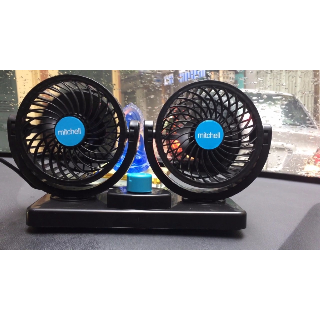 Quạt lồng đôi 12V Nhỏ (Chiếc) phụ tùng ô tô hùng lỳ