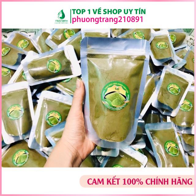 Đẹp da giảm nhờn Bột trà xanh nguyên chất, mới hàng mới, hàng chính hãng hàng công ty chính hãng