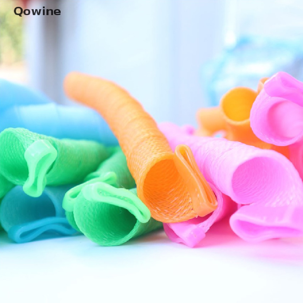 Set 10 dây ống tạo kiểu tóc xoăn lượn sóng thuận tiện dễ dùng 30-65cm