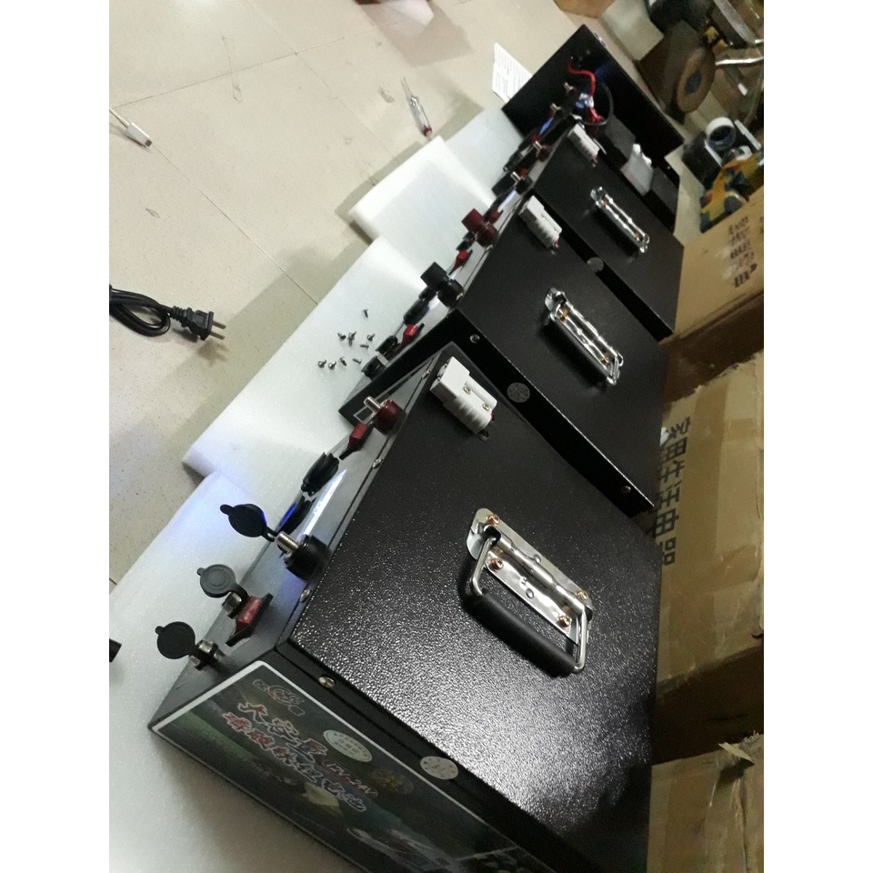 Bình Pin Lithium 12V-100AH Dung lượng thực CÓ LED hiển thị