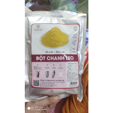 Bột bạc hà, bột chanh leo, bột dâu gói 400g