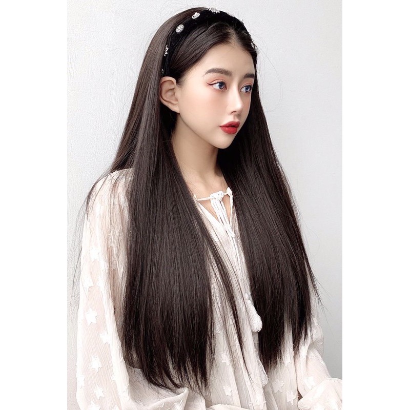 băng đô kèm tóc thẳng ❤️FREESHIP❤️❤️