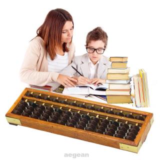 Educational Intelligence Kids Learning Mathematics Wooden Frame Abacus