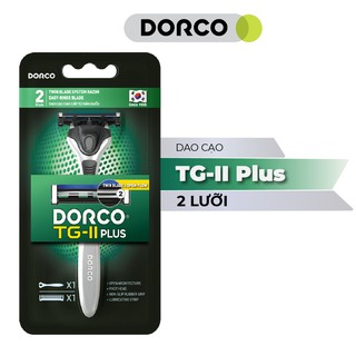 Dao Cạo Râu Hàn Quốc 2 Lưỡi Dorco TG-II Plus System TNA 3001