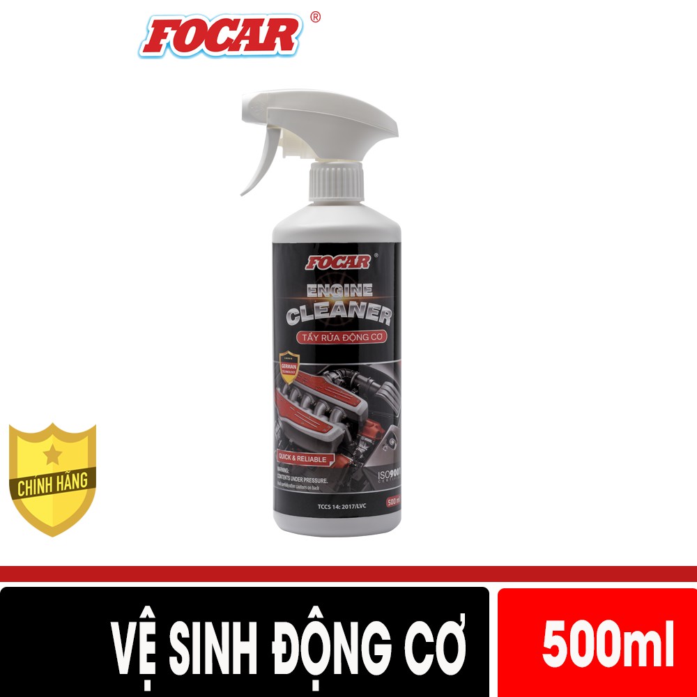 [Mã LT50 giảm 50k đơn 250k] FOCAR Dung dịch tẩy rửa vệ sinh động cơ ô tô Focar Engine Cleaner 500ml