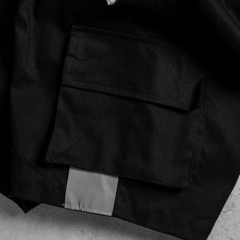 Short Kaki Phản Quang Unisex