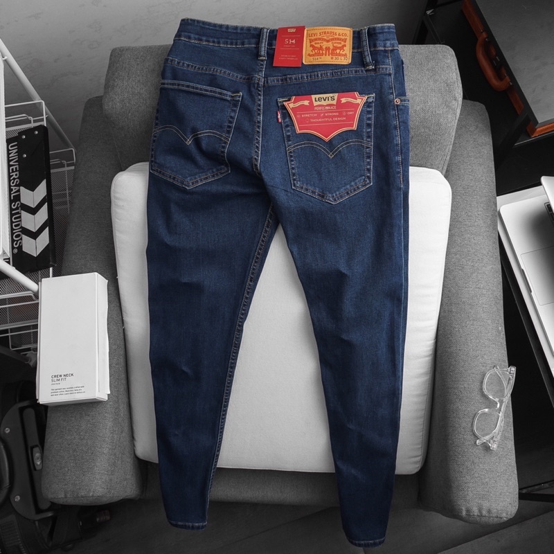 Quần jean nam ống đứng màu cơ bản hàng xịn | BigBuy360 - bigbuy360.vn