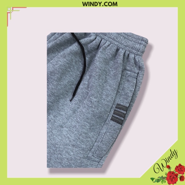 Quần Jogger Nỉ Nam Nữ Bo Chun Dày Dặn Mặc Ấm Mùa Đông WD958