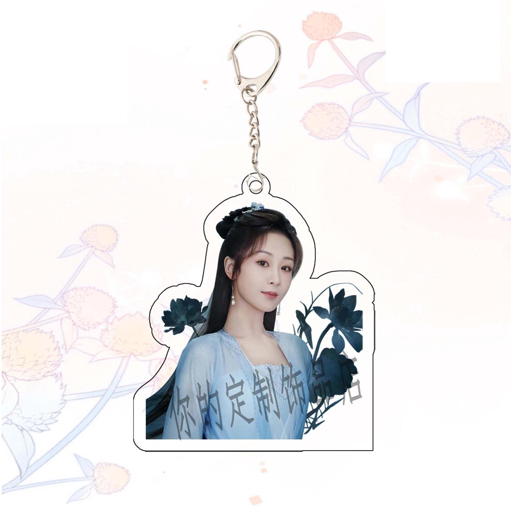 (nhiều mẫu) Móc khóa IN HÌNH Trầm vụn hương phai Dương Tử Thành Nghị phim cổ trang mica trong acrylic