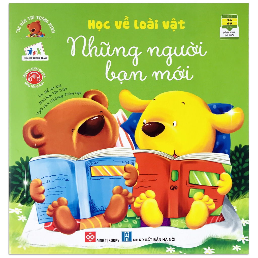 Sách - Bé Rèn Trí Thông Minh + Bé Học Cách Yêu Thương + Bé Yêu Cả Nhà ( 3 bộ, lẻ tùy chọn)