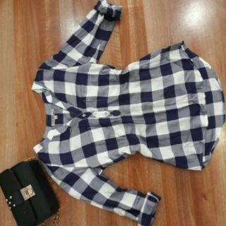 Áo kẻ hàng VNXK 100%