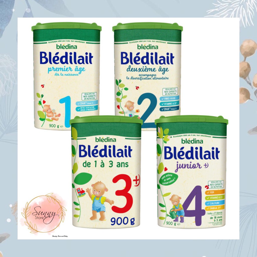 SỮA BỘT BLÉDILAIT  BLÉDINA NỘI ĐỊA PHÁP SỐ 3 4 900GR [HÀNG ORDER]