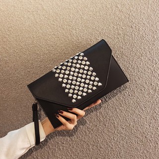 [HÀNG LOẠI 1 CAO CẤP] Ví dự tiệc, bóp đi tiệc, ví dài nữ, clutch cầm tay nữ dáng bì thư đính hột đi tiệc đi chơi đều đep