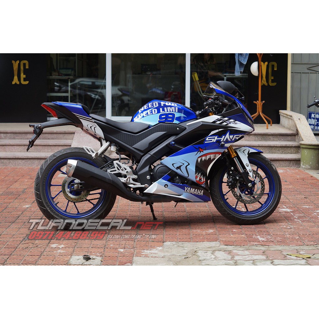 Tem Trùm R15 Shark Cá Mập
