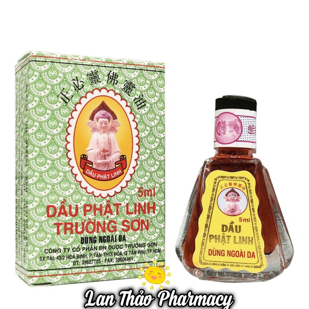 Một lốc 12 chai dầu gió Phật Linh Trường Sơn 5ml giá tốt