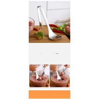 Khuôn thìa Inox tạo thịt viên cho gia đình, tạo hình đồ ăn cho gia đình,để tạo nên những món ngon và hấp dẫn