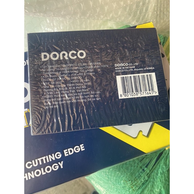 Hộp lưỡi lam DORCO HQ màu đỏ