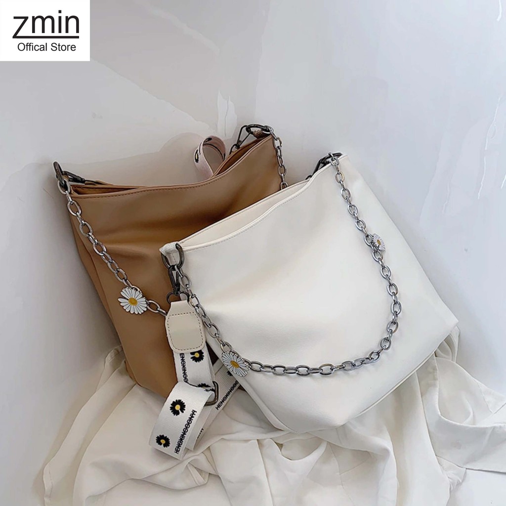 Túi đeo chéo nữ Zmin, chất liệu da mềm cao cấp-T022