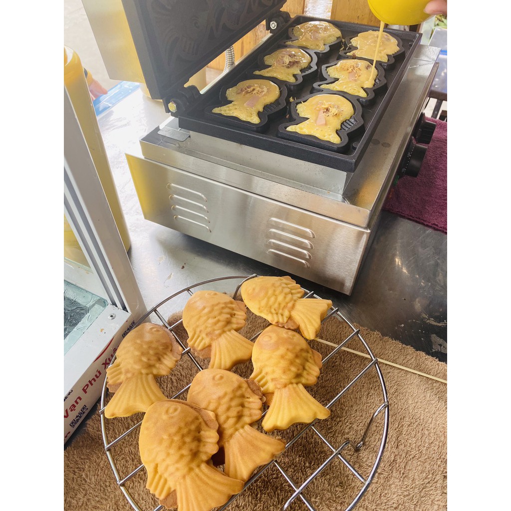 Máy làm bánh cá điện TAIYAKI