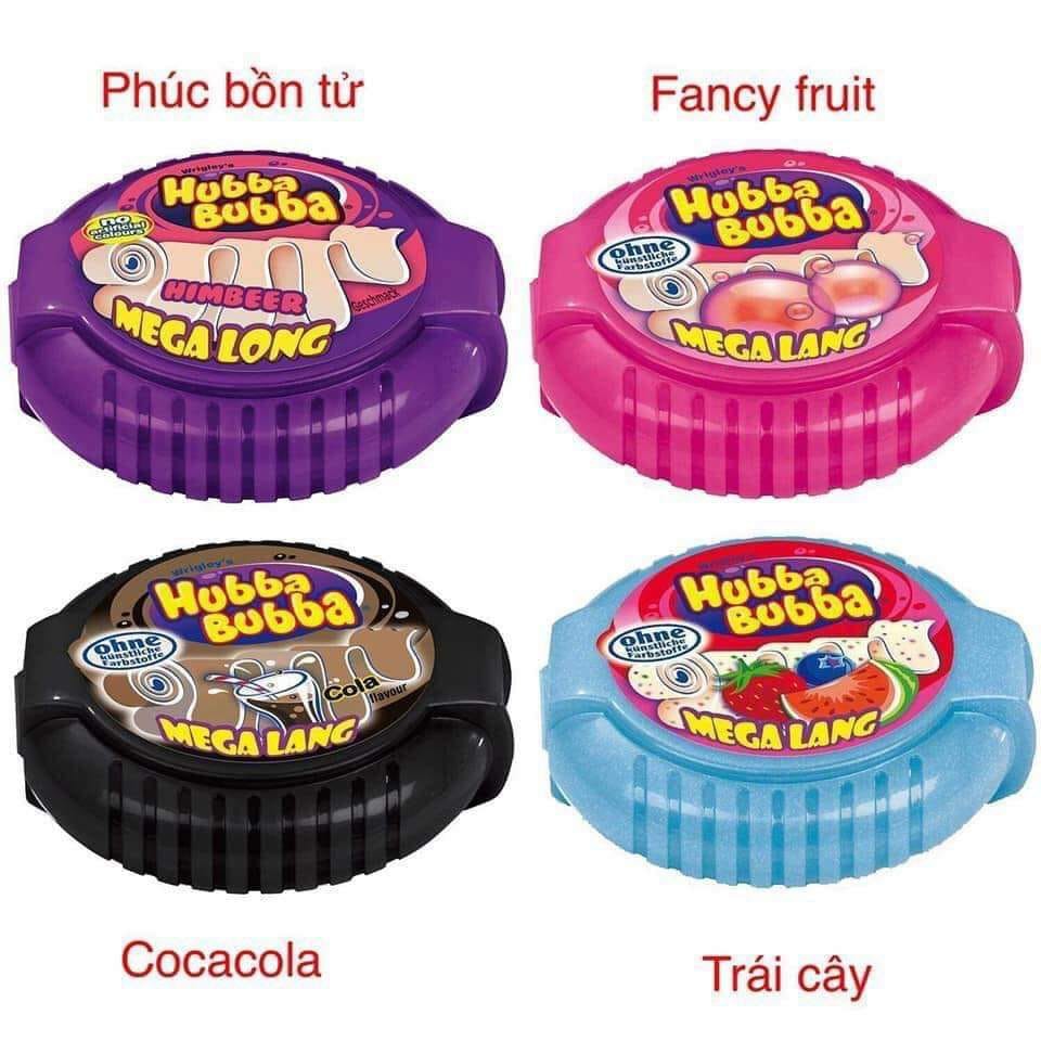 Combo 4 hộp kẹo Hubba Bubba Đức