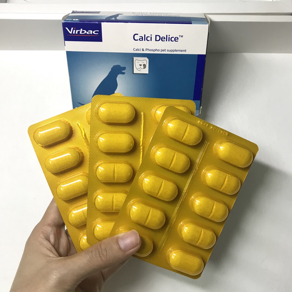 Canxi giúp chắc xương cho thú cưng