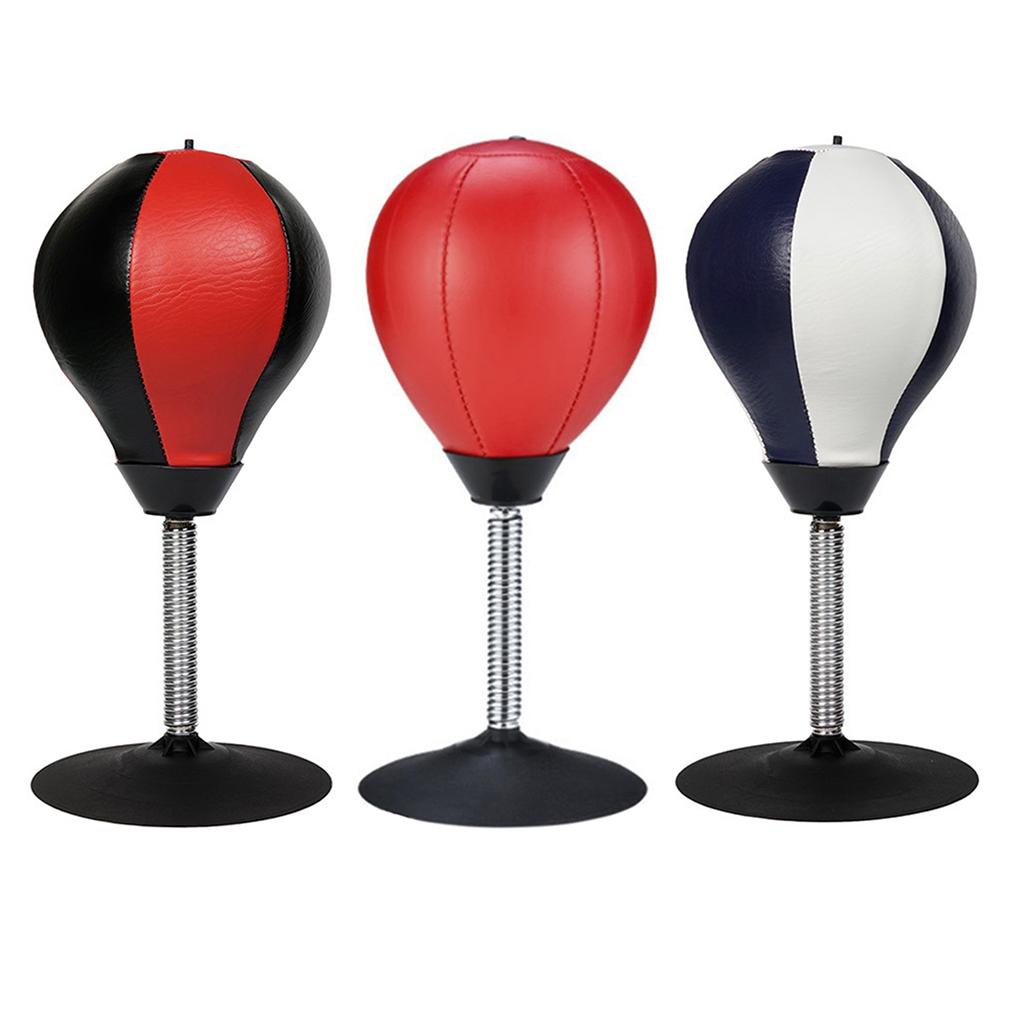 Bóng Đấm Mini Để Bàn Giảm Căng Thẳng Kèm Giá Đỡ Tiện Dụng