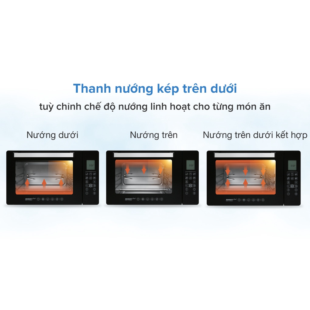Lò nướng Sanaky 50 lít VH-5088N2D
