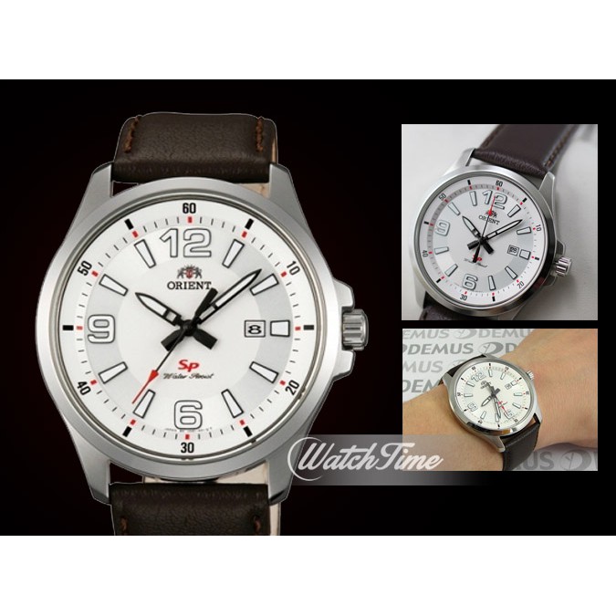 Đồng hồ Nam Chính Hãng Orient FUNE1007W0 , Quartz , Dây da