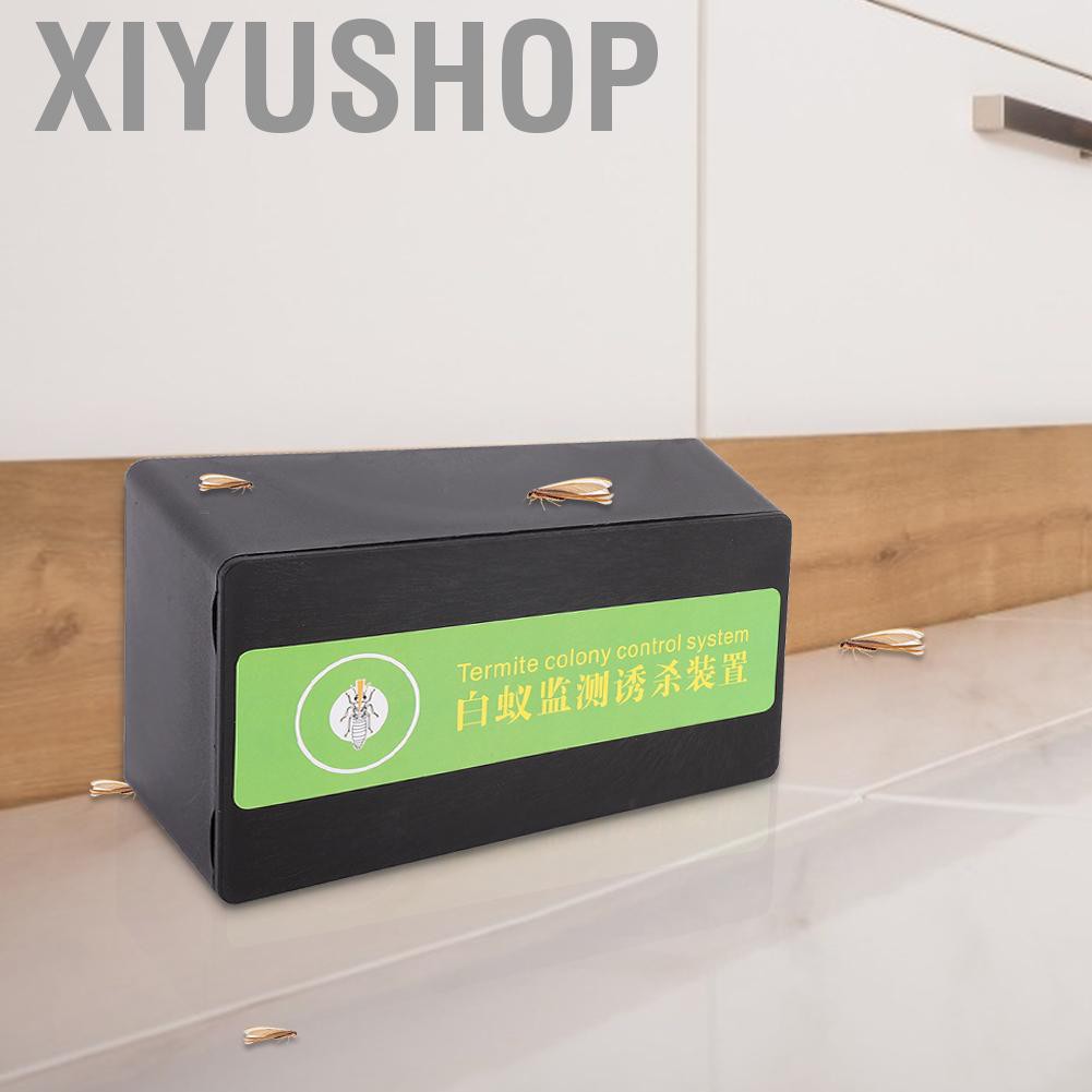 Xiyushop New Arrival Indoor Inset Termite Killer Cure White Ant Attracting Box Termites Trapper