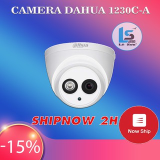 Camera Dahua⭐FREESHIP⭐Camera IPC 1230CA V2( có tích hợp mic, hỗ trợ POE ) thế mã (6253CA)