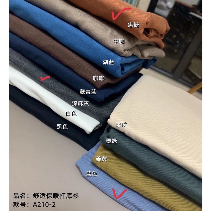 Áo giữ nhiệt cổ 5 phân A210-2
