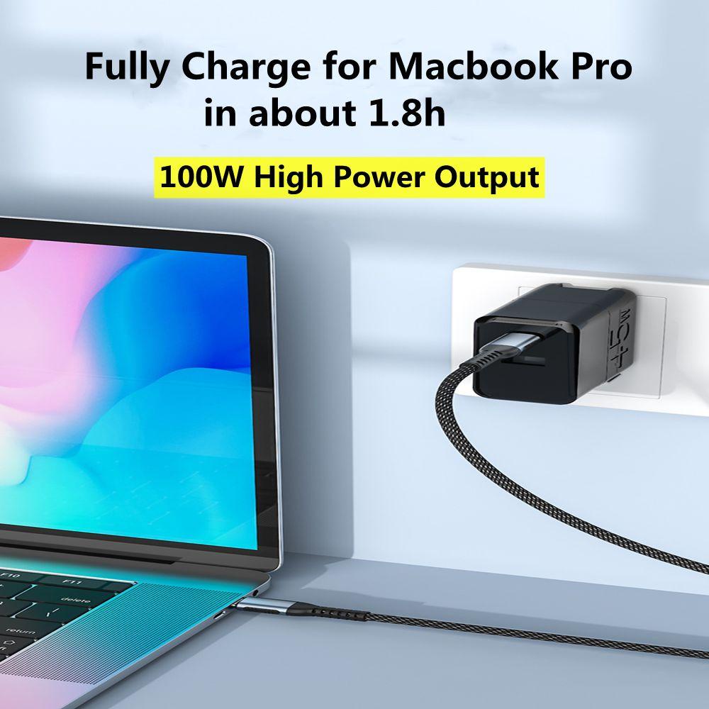 BTLIMER Cáp ChuyểN ĐổI TốC Độ Cao 100W PD Sang USB Type C Cho Laptop / MáY TíNh BảNg / Samsung Huawei