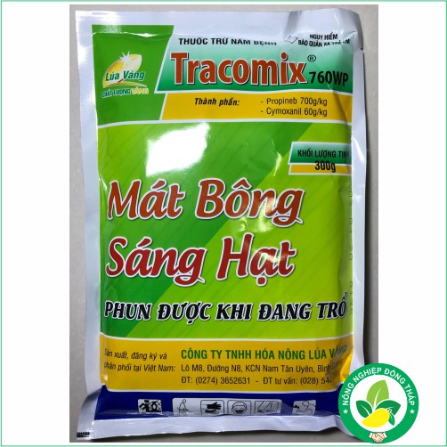 Thuốc Trừ Nấm Bệnh TRACOMIX 760WP gói 300g