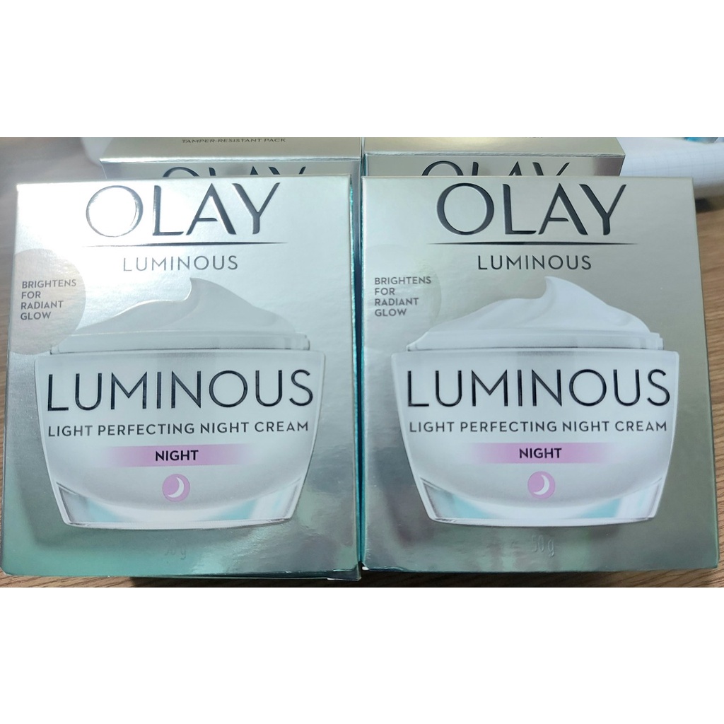 Kem Dưỡng Ẩm Ban Đêm Olay Làm Sáng Da &amp; Mờ Thâm Nám 50g Luminous Light Perfecting Night Cream