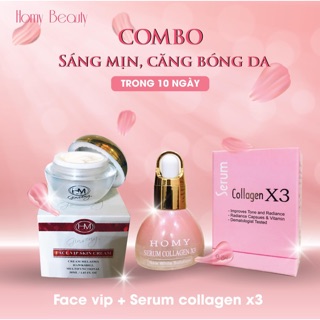 Combo dưỡng da sáng mịn , căng bóng