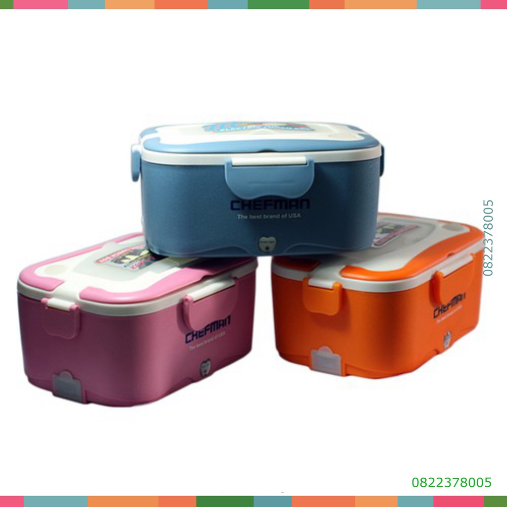 Hộp ủ cơm hâm nóng tự động Chefman cao cấp- hàng nhập khẩu
