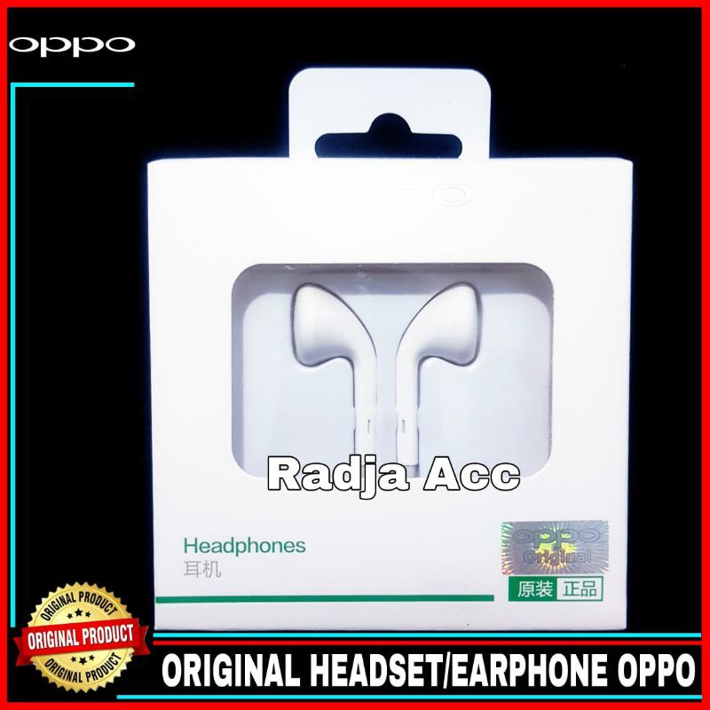 Tai Nghe Nhét Tai Chính Hãng 100% Cho Oppo A37 A59 A71 A73 A83 F1s F1 Plus F3