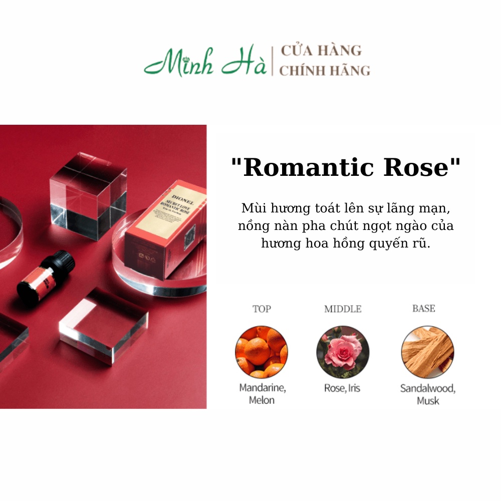 Nước hoa vùng kín Dionel Secret Love EDP 5ml loại bỏ mùi hương khó chịu