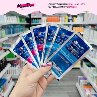 Miếng Dán Trắng Răng Crest 3D White 30 Phút Dòng Cao Cấp Của Mỹ